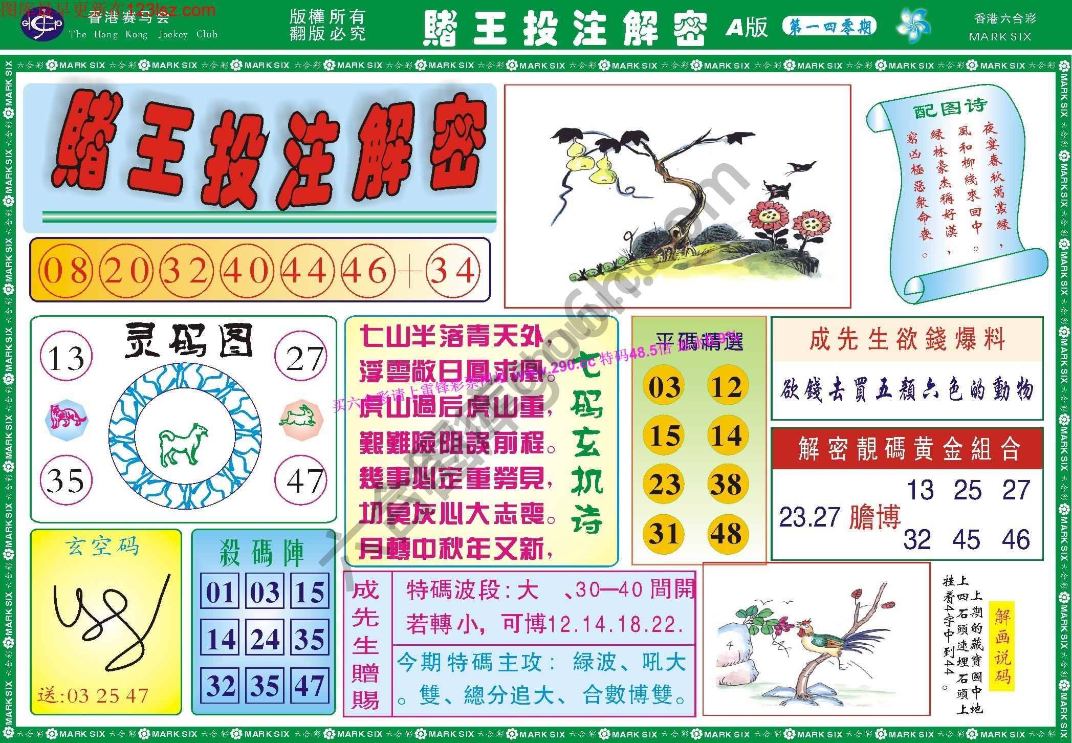 赌王投注解密