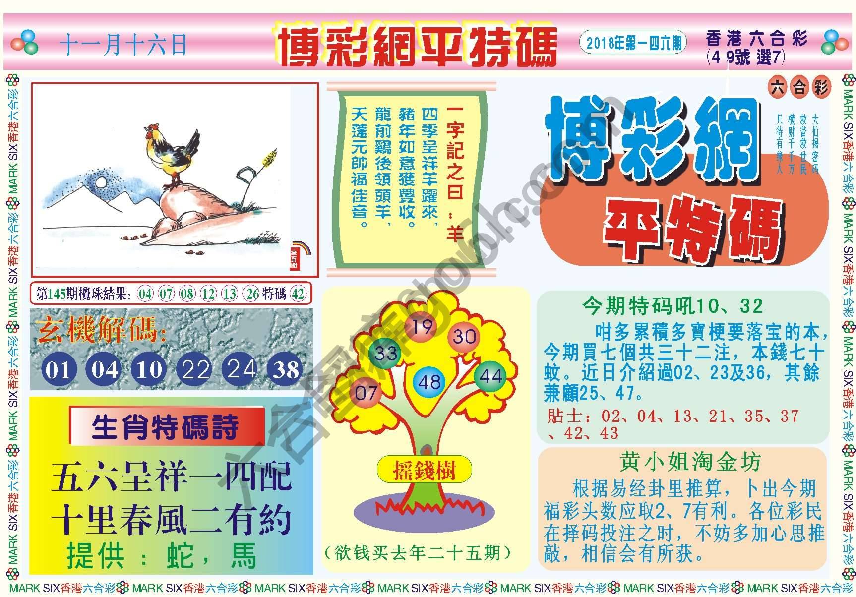 博彩网平特码
