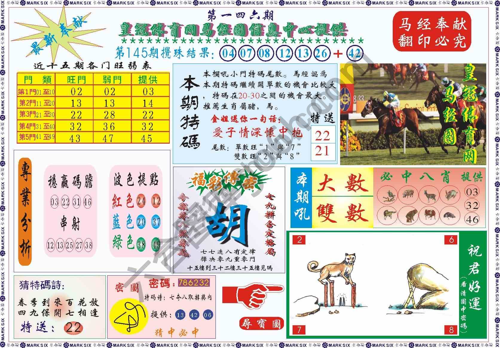 马经图记录
