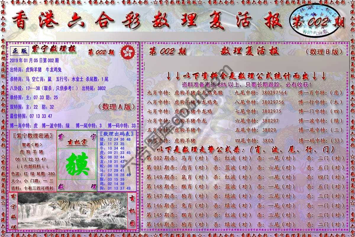 数理复活报