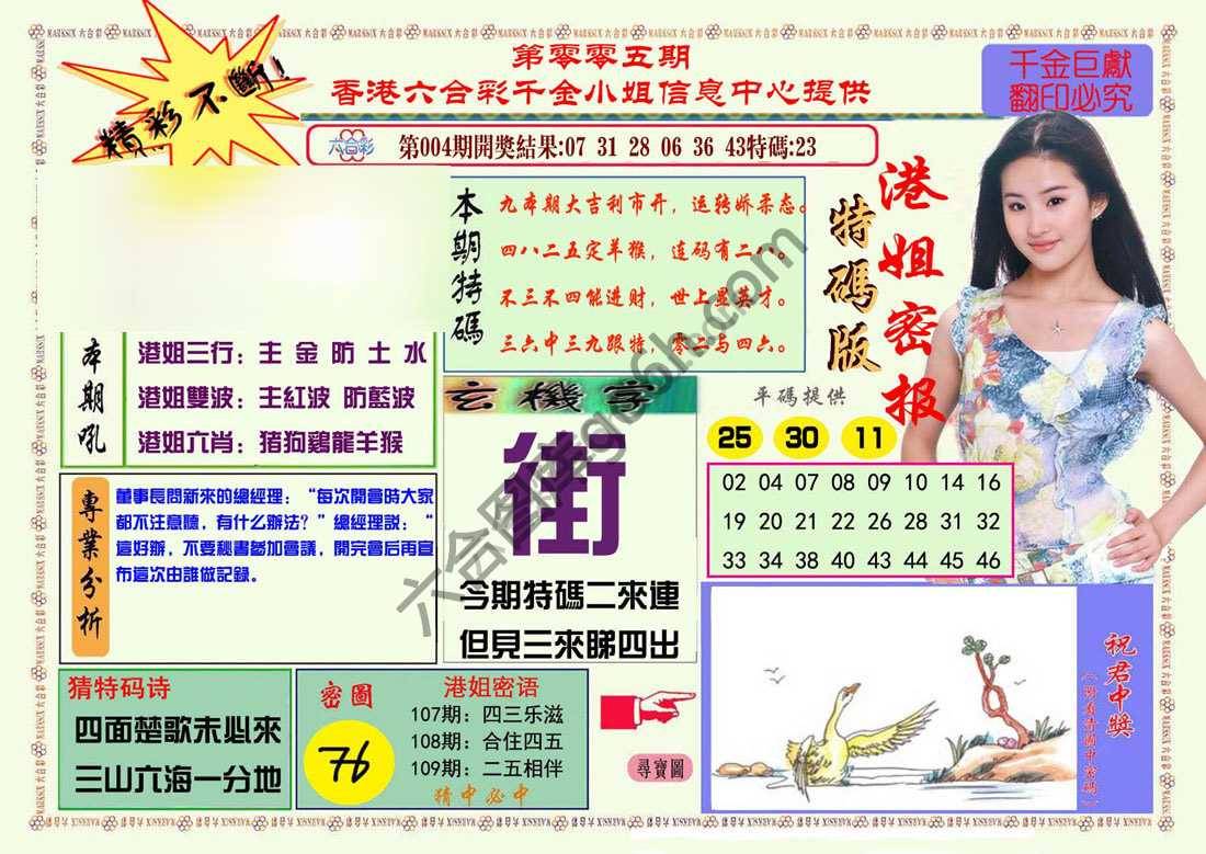 港姐密报