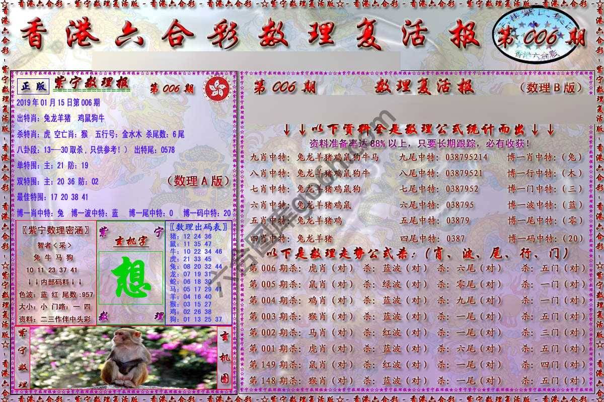 数理复活报
