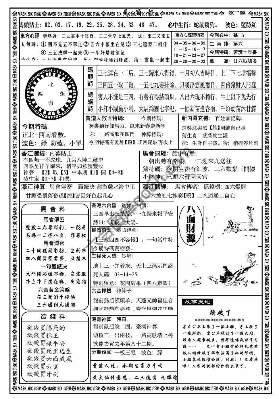 马头报