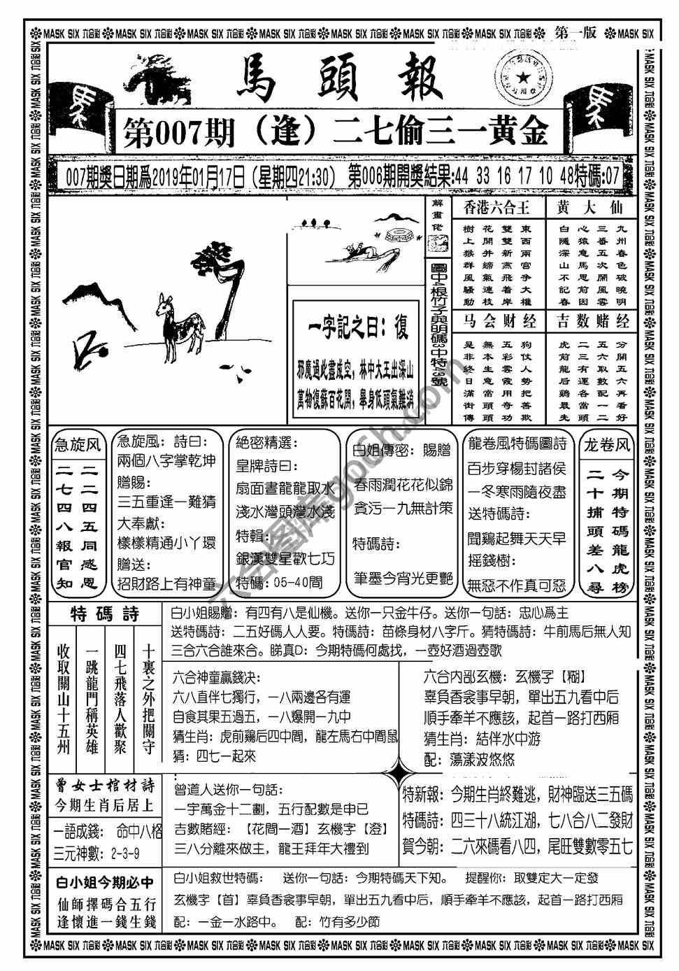 马头报