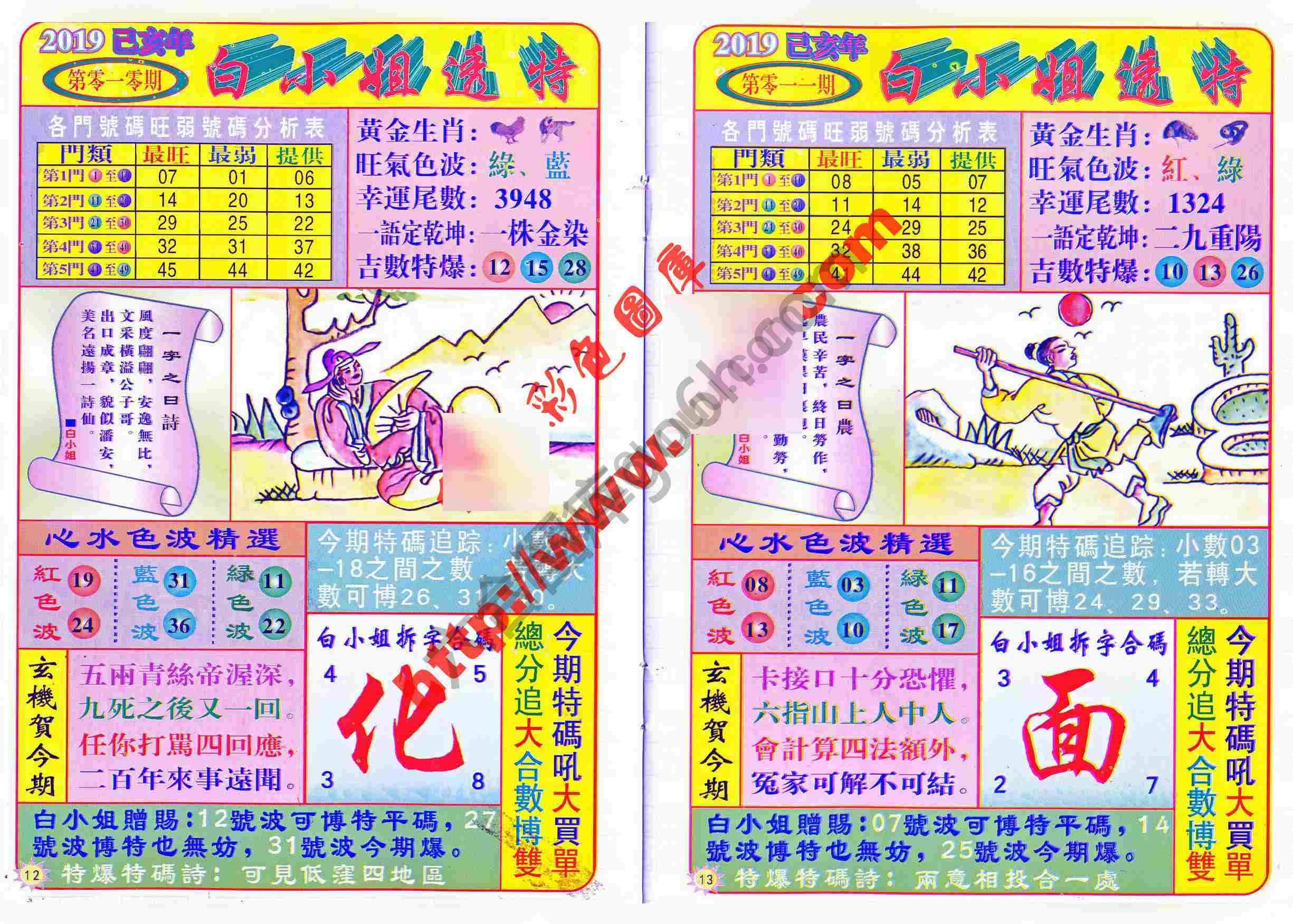 白小姐透特