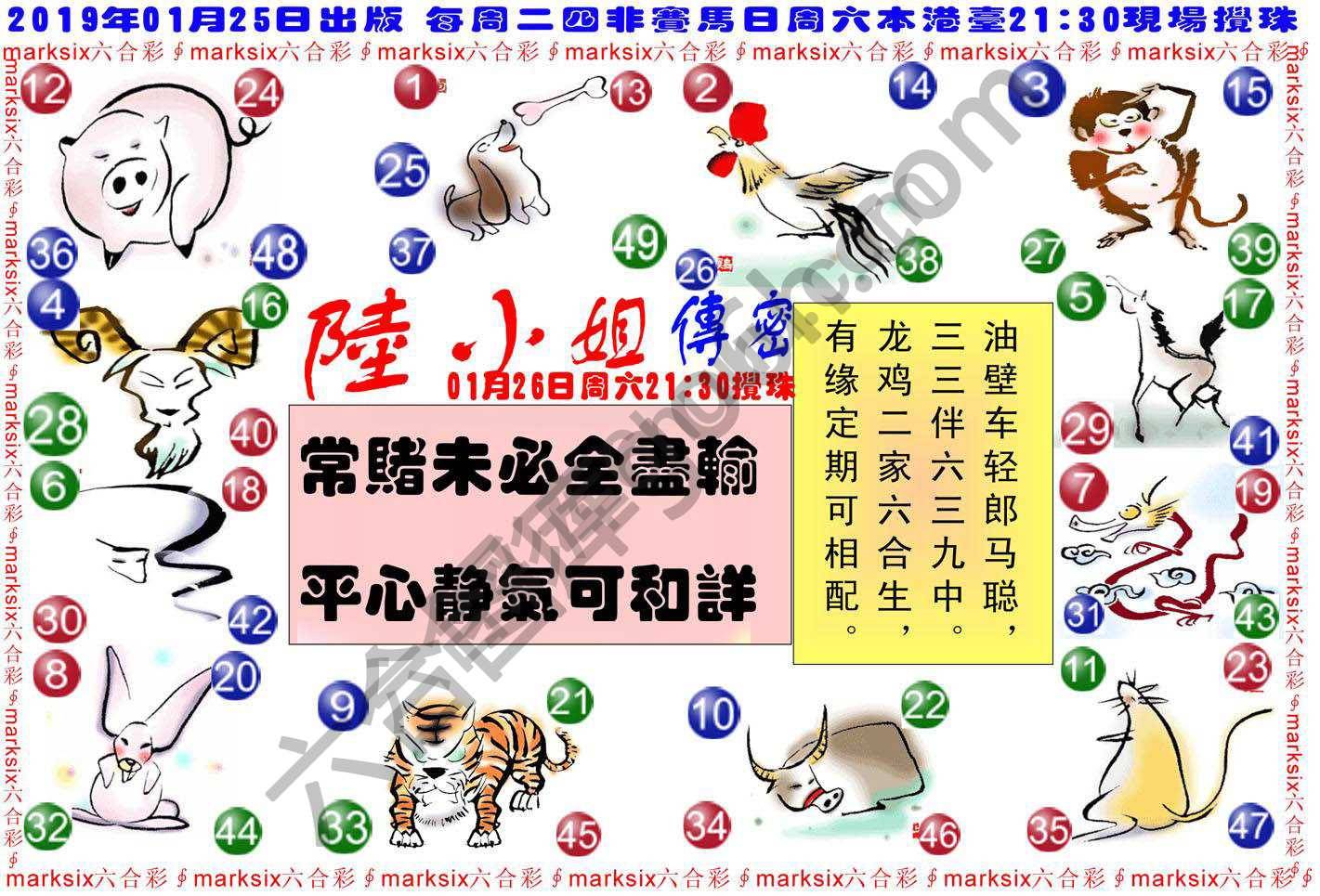 陆小姐传密