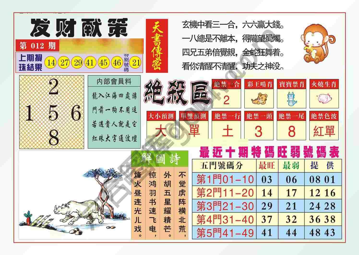 发财献策