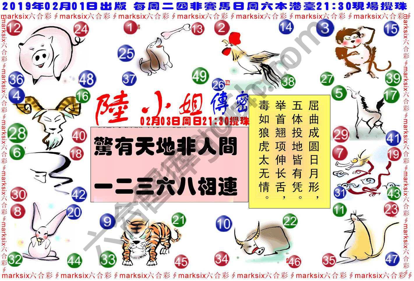 陆小姐传密