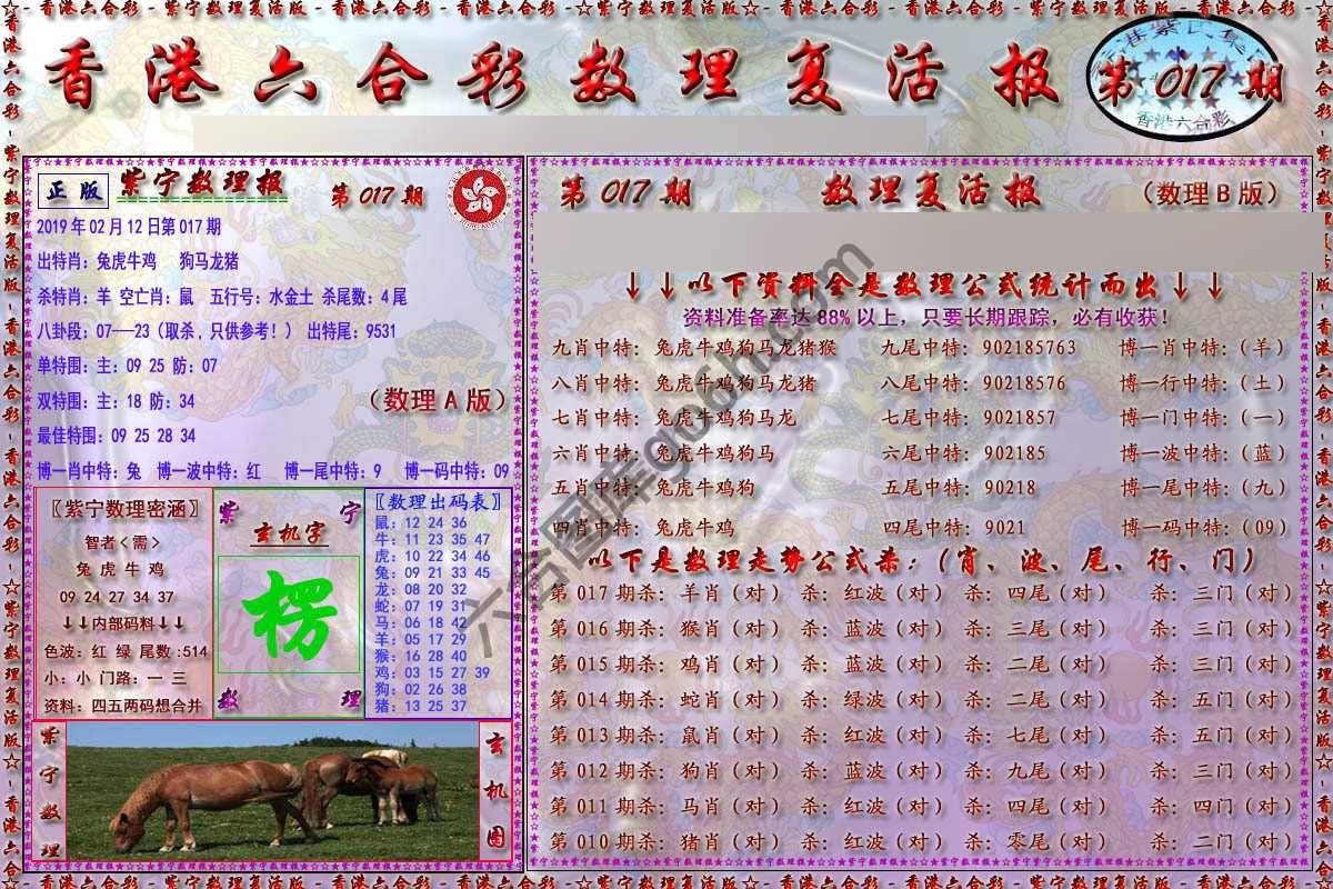 数理复活报