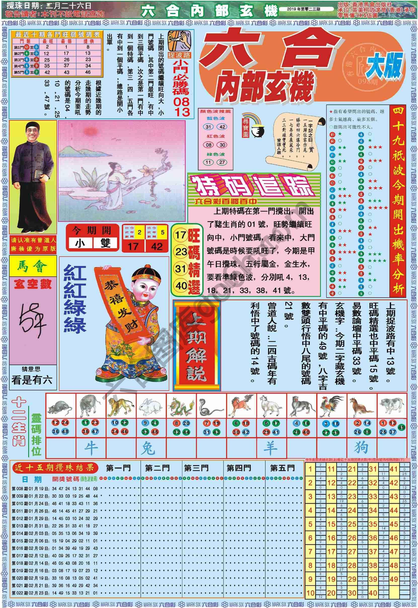 六合内部玄机