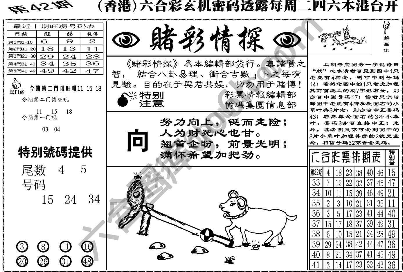 赌彩情探