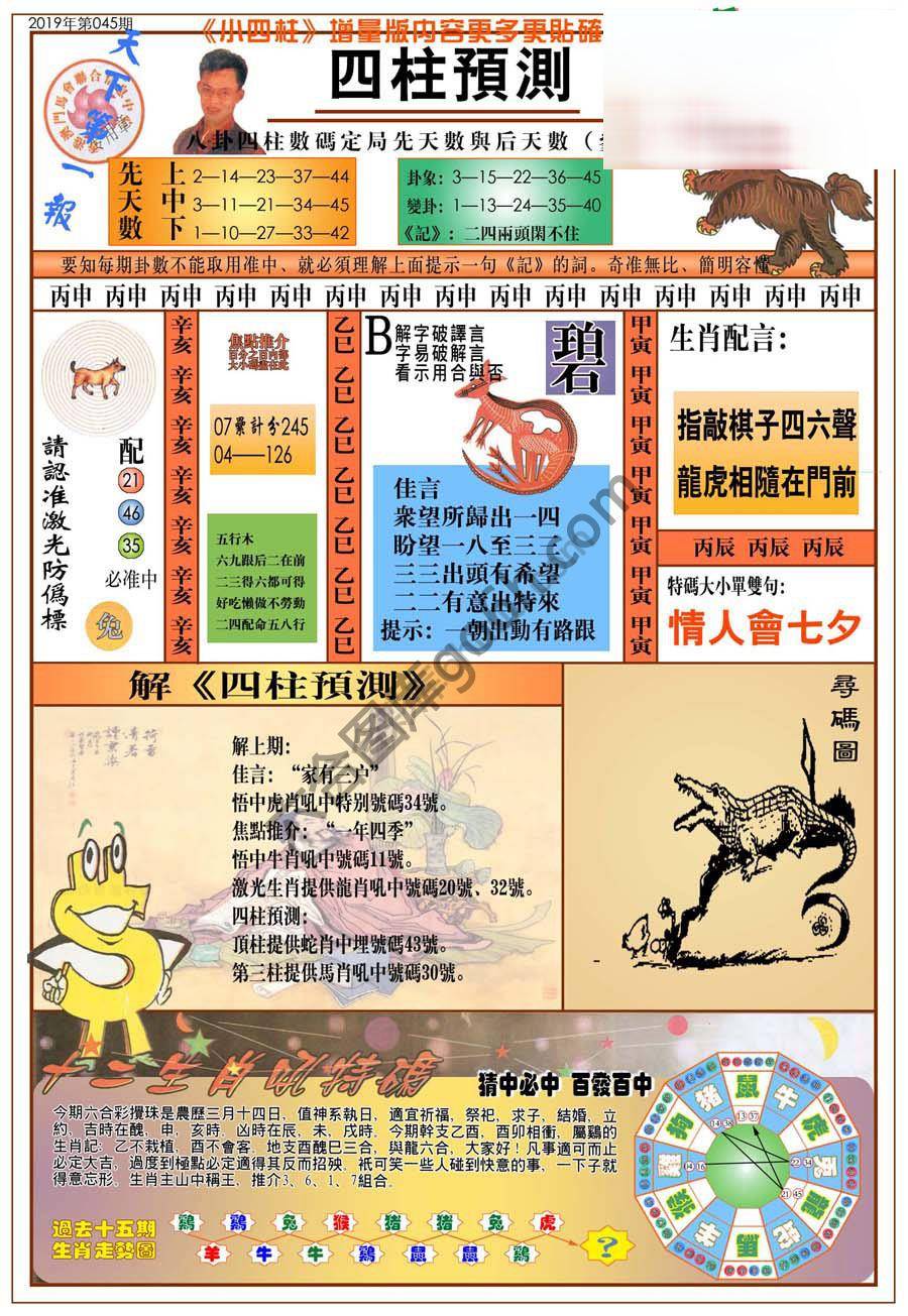四柱预测