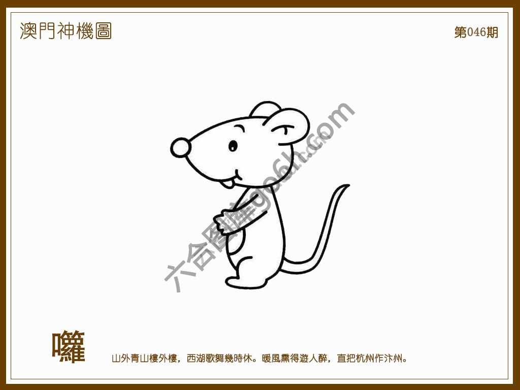 澳门神机图