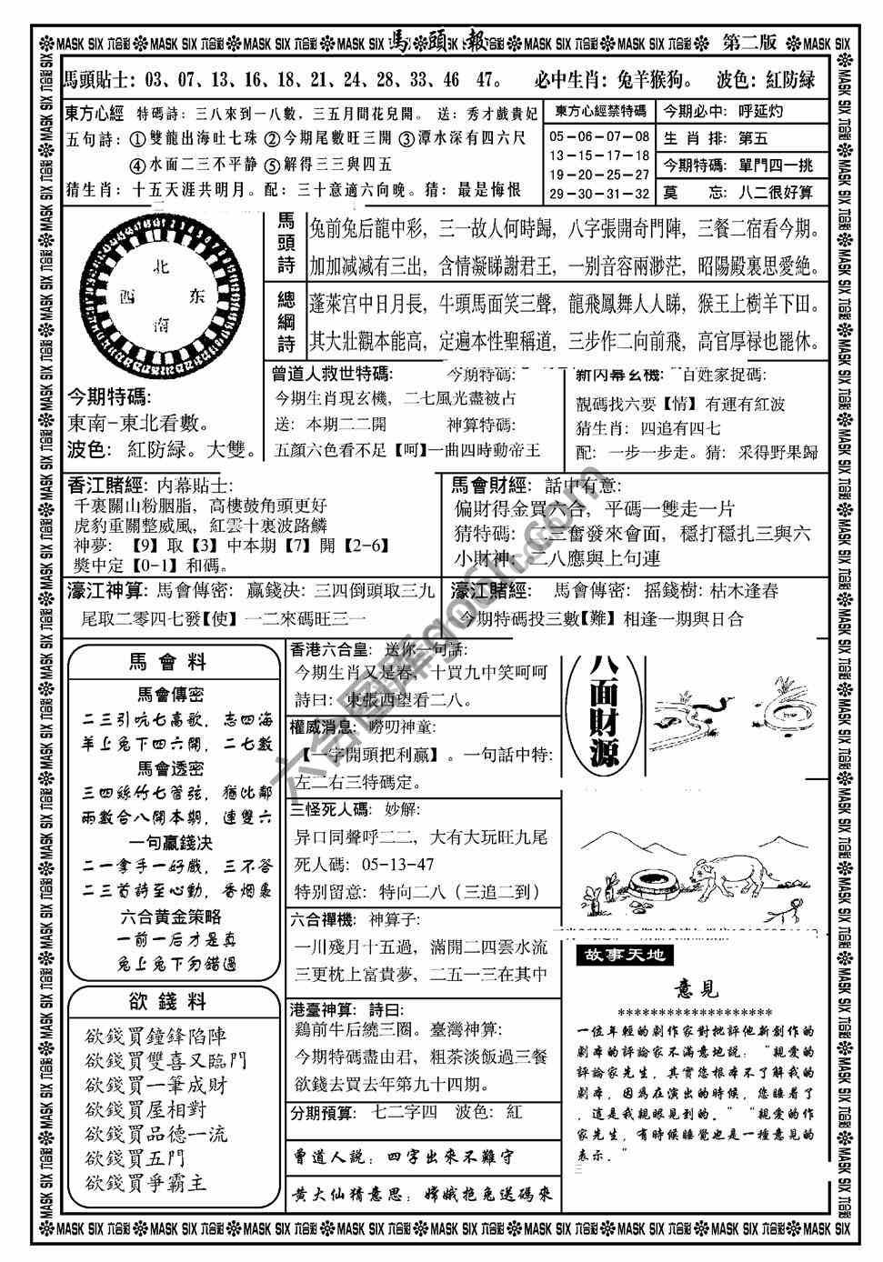 马头报