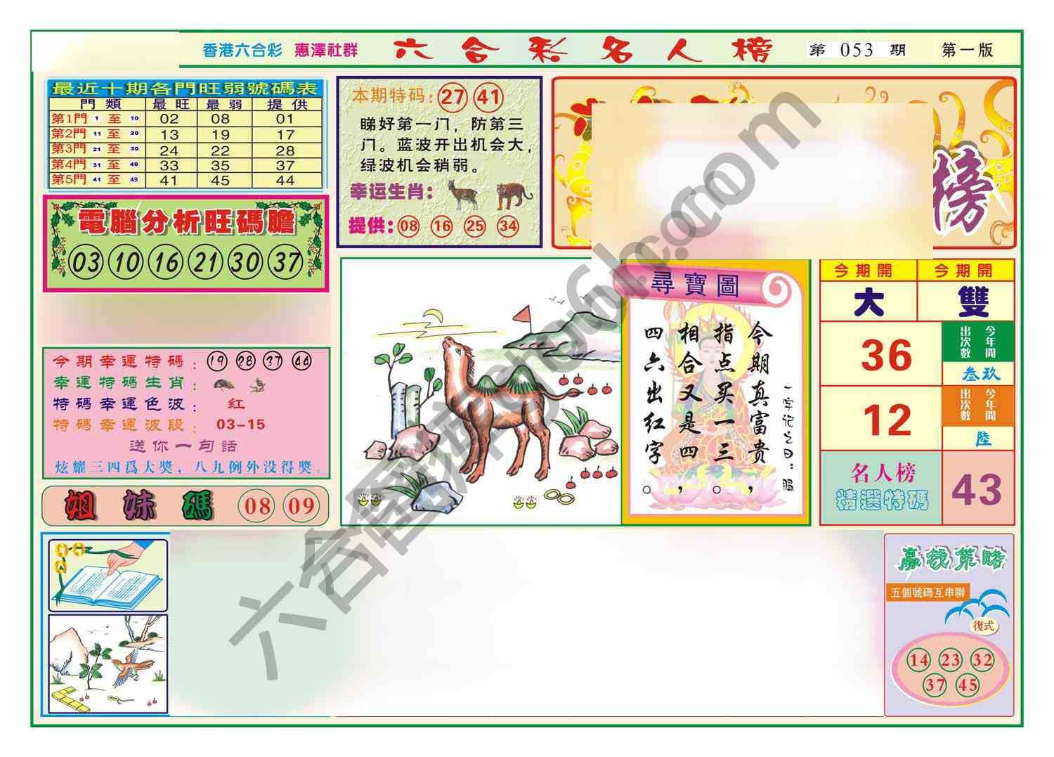 名人榜