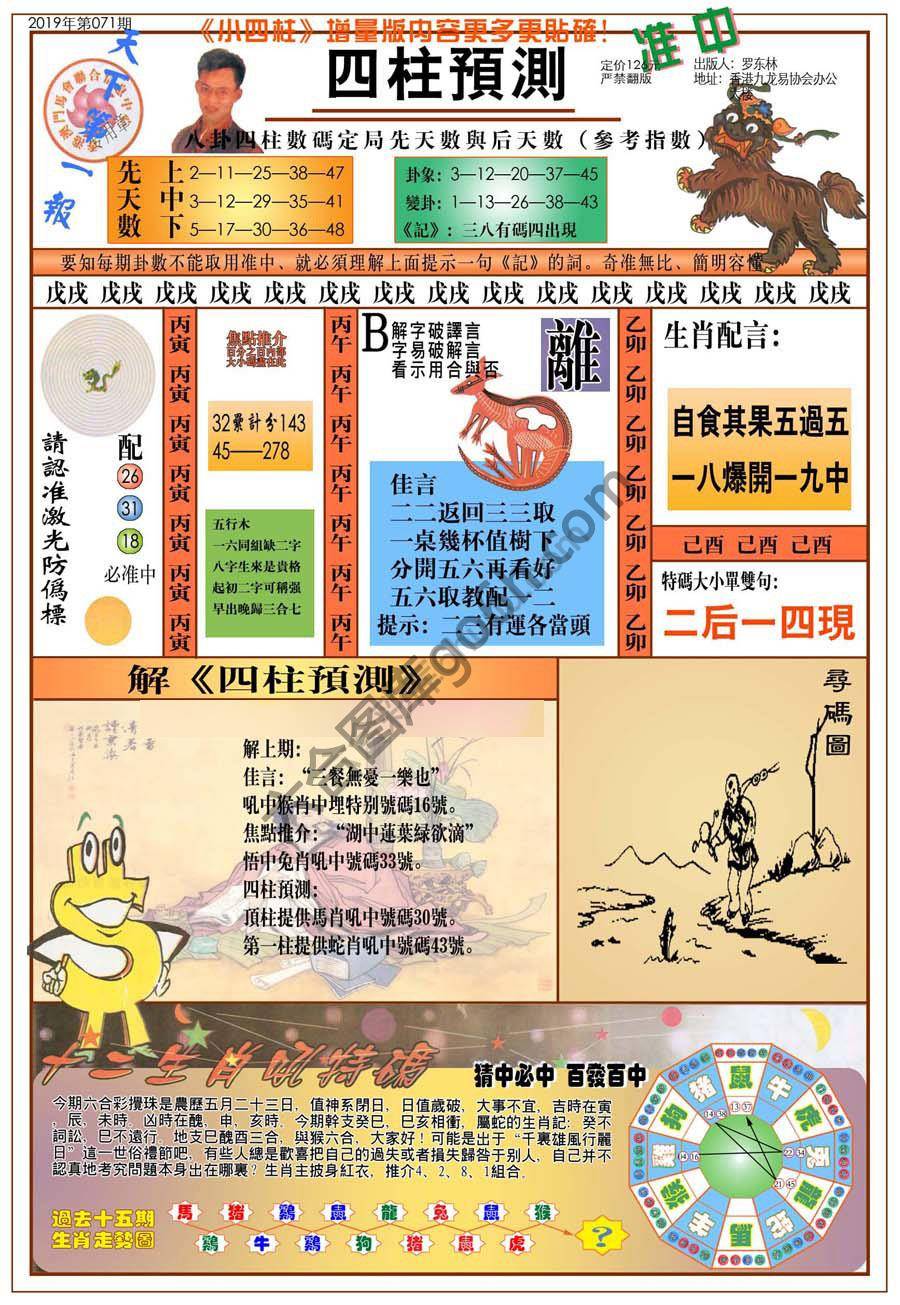 四柱预测