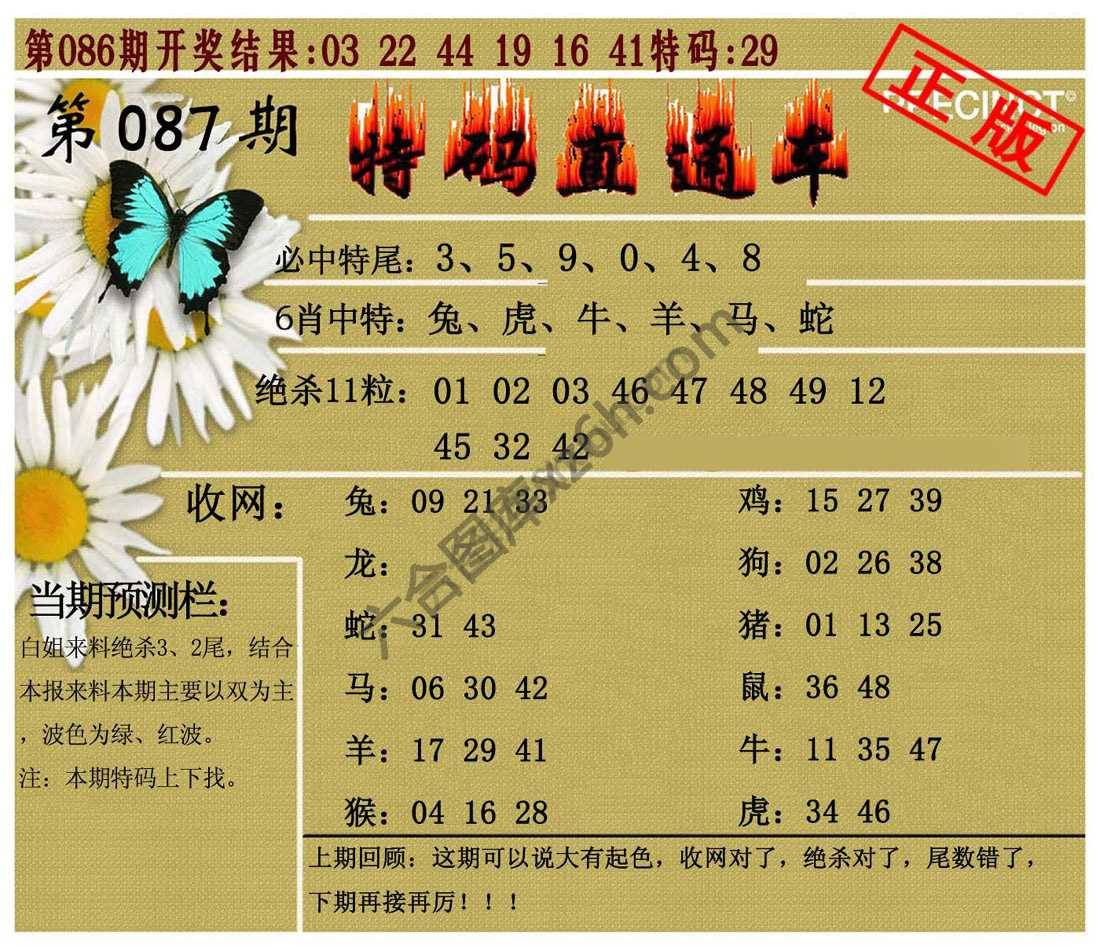 特码直通车