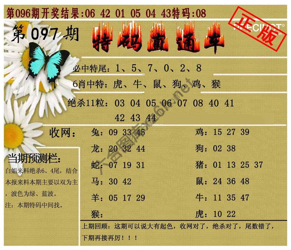特码直通车