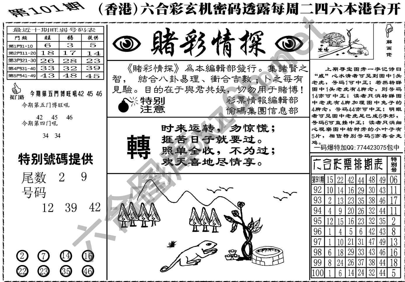 赌彩情探