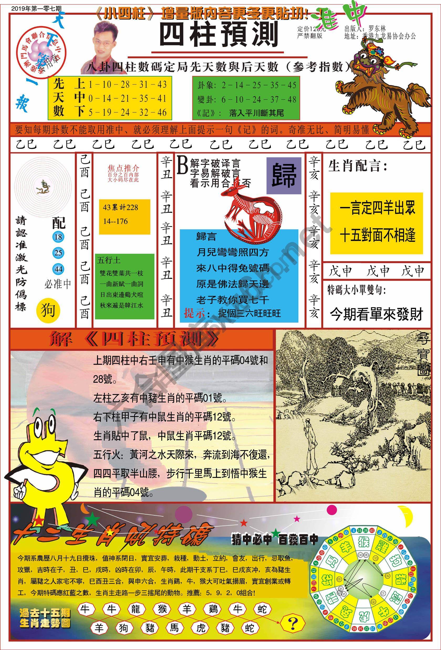 四柱预测