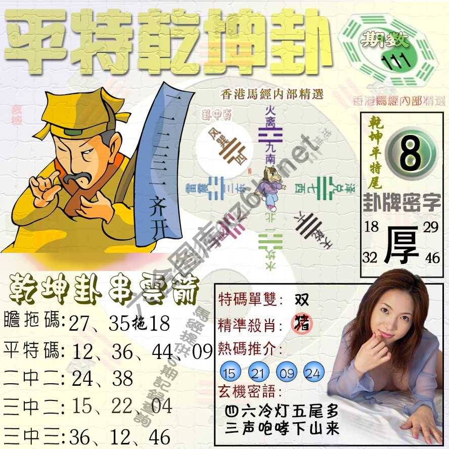 平特乾坤卦