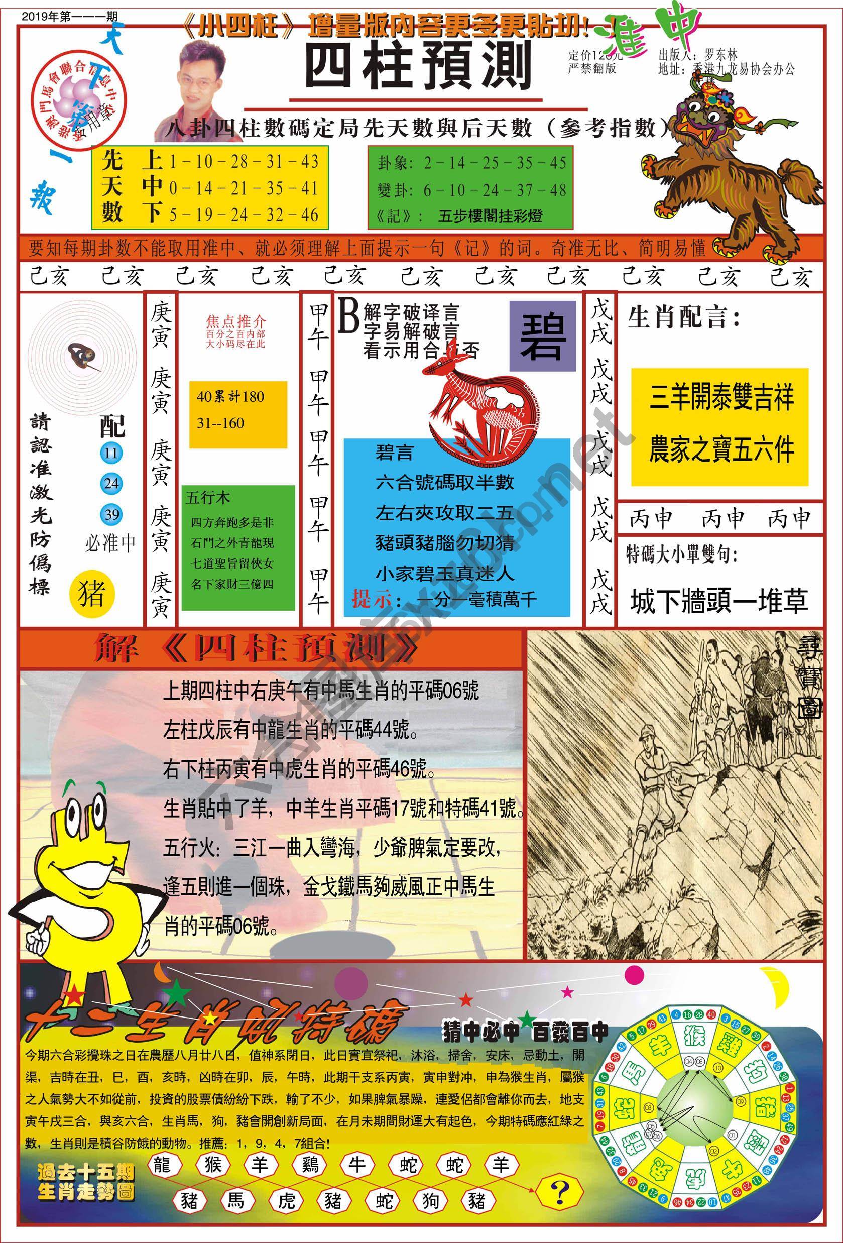 四柱预测