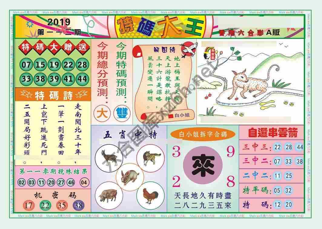 特码大王