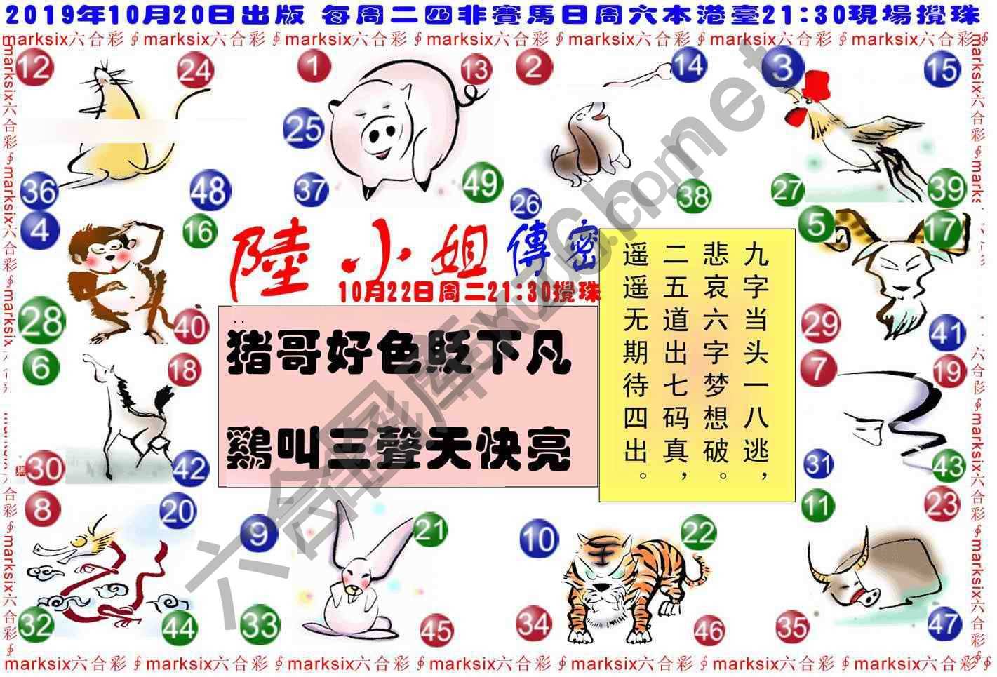 陆小姐传密