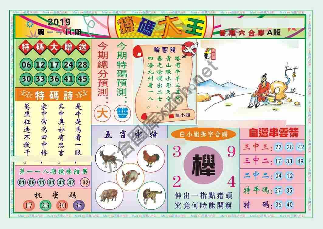 特码大王