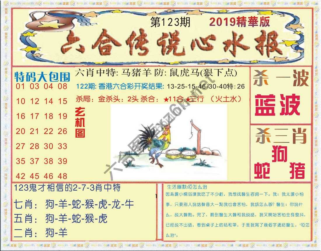 六合传说心水报