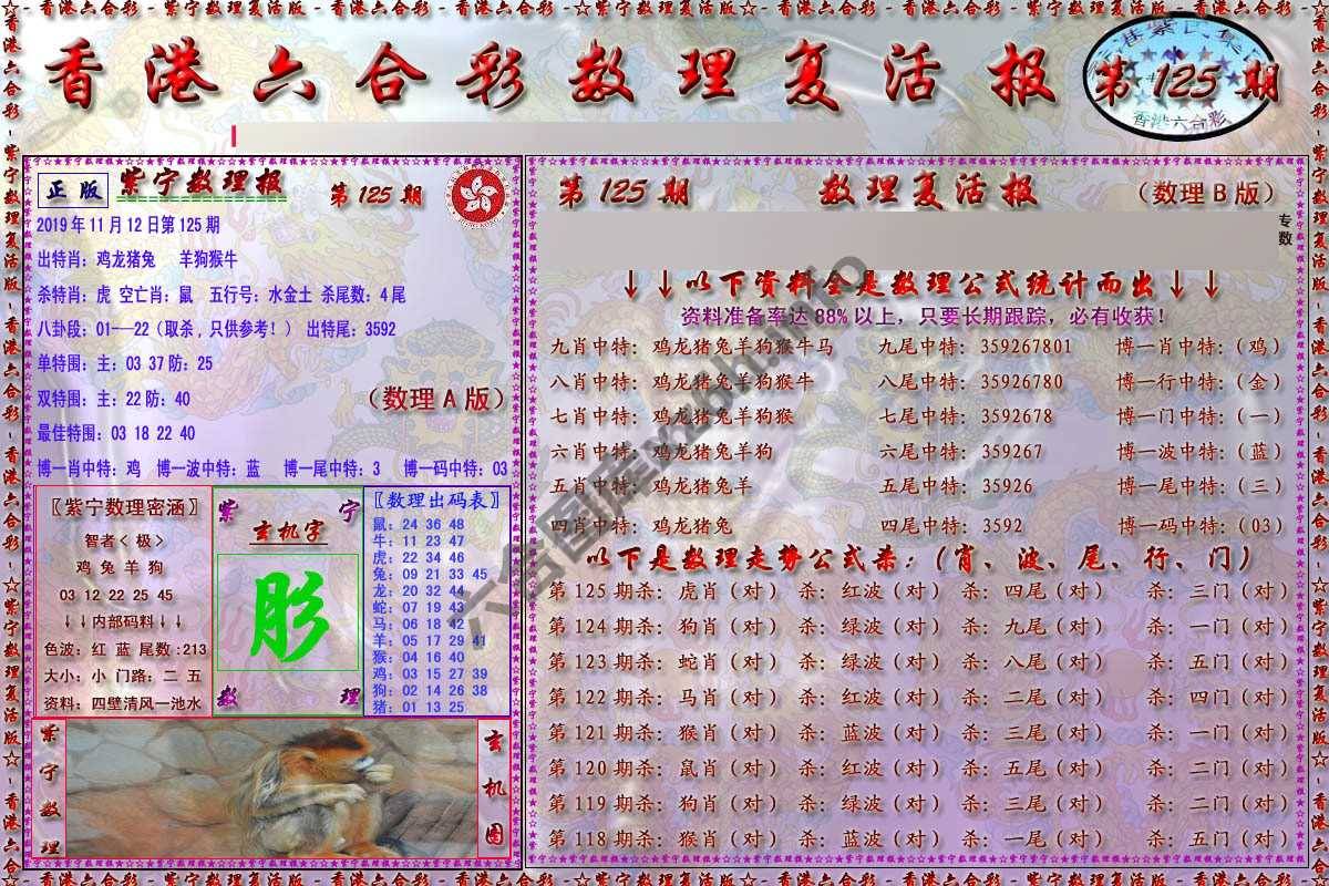 数理复活报