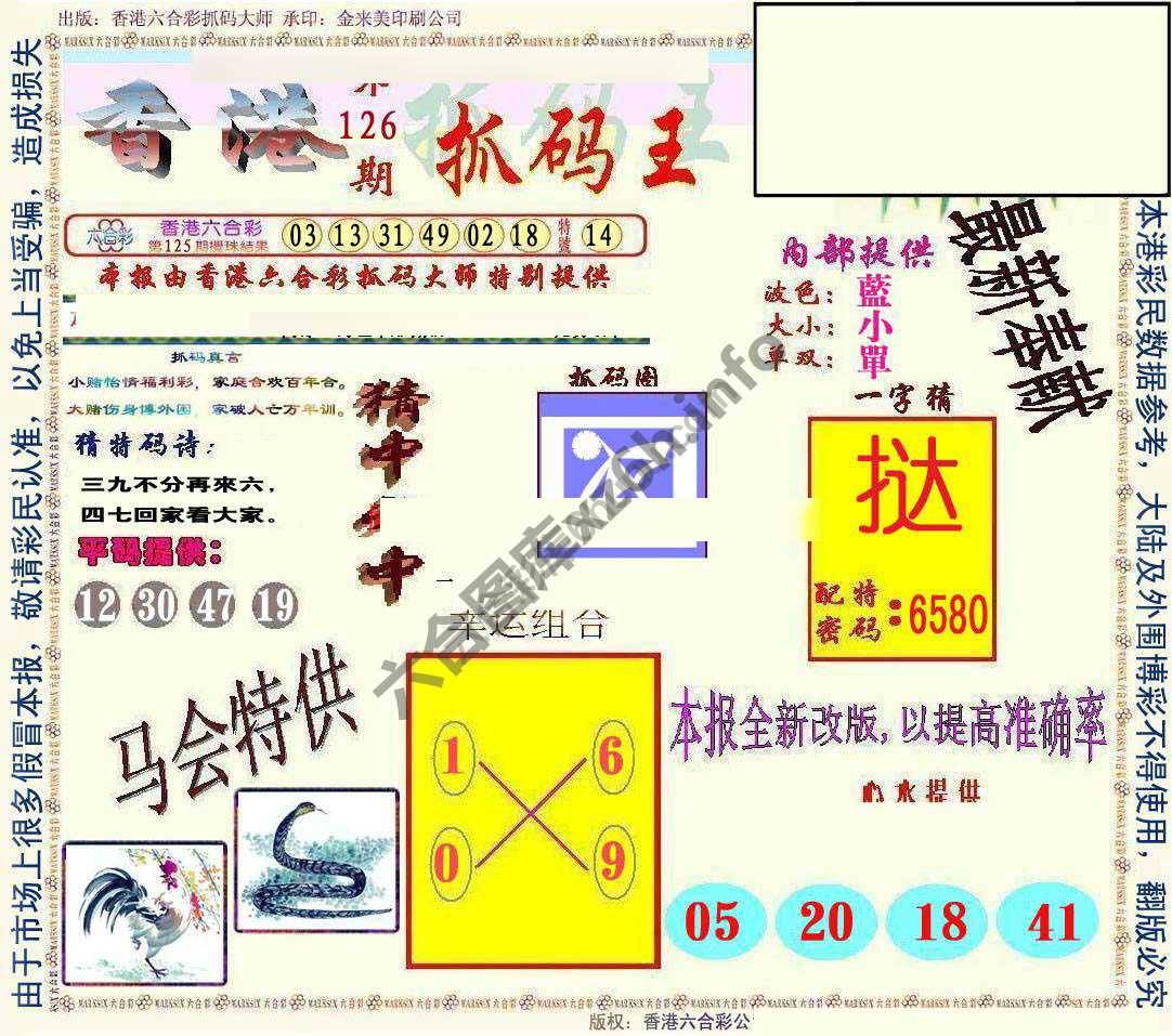 新抓码王