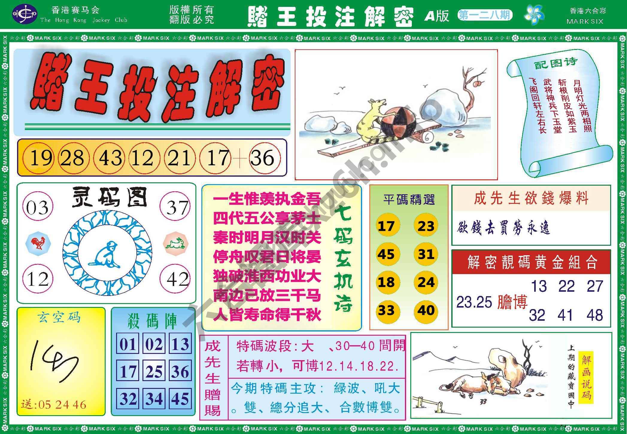 赌王投注解密