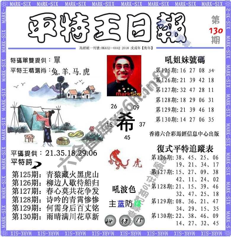 平特王日报