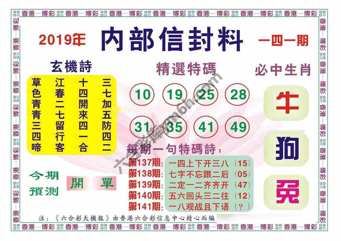 内部信封料