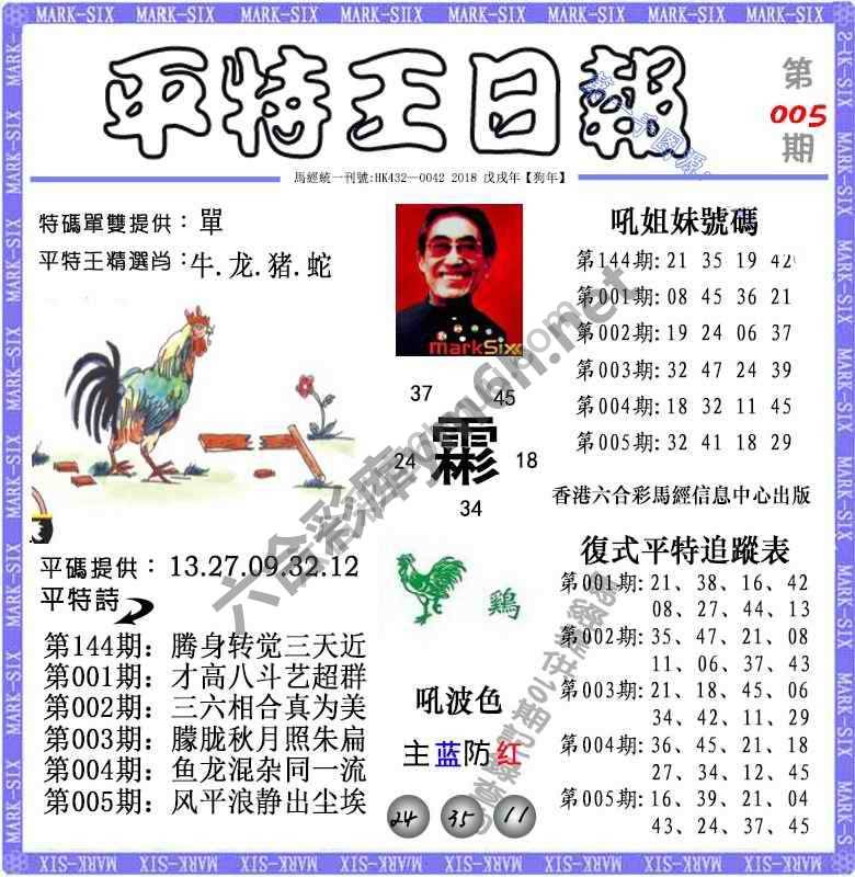 平特王日报