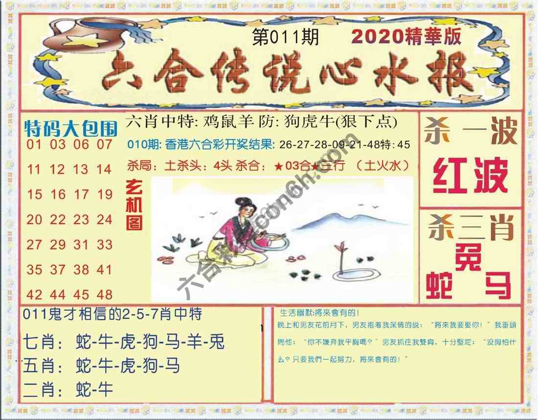 六合传说心水报
