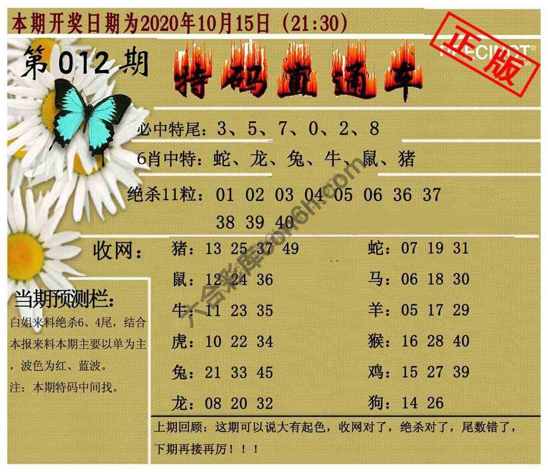 特码直通车