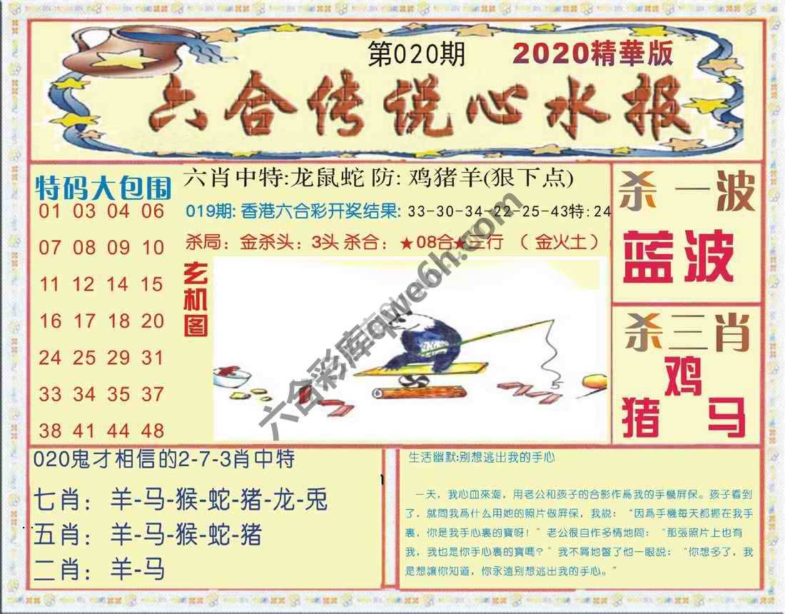 六合传说心水报