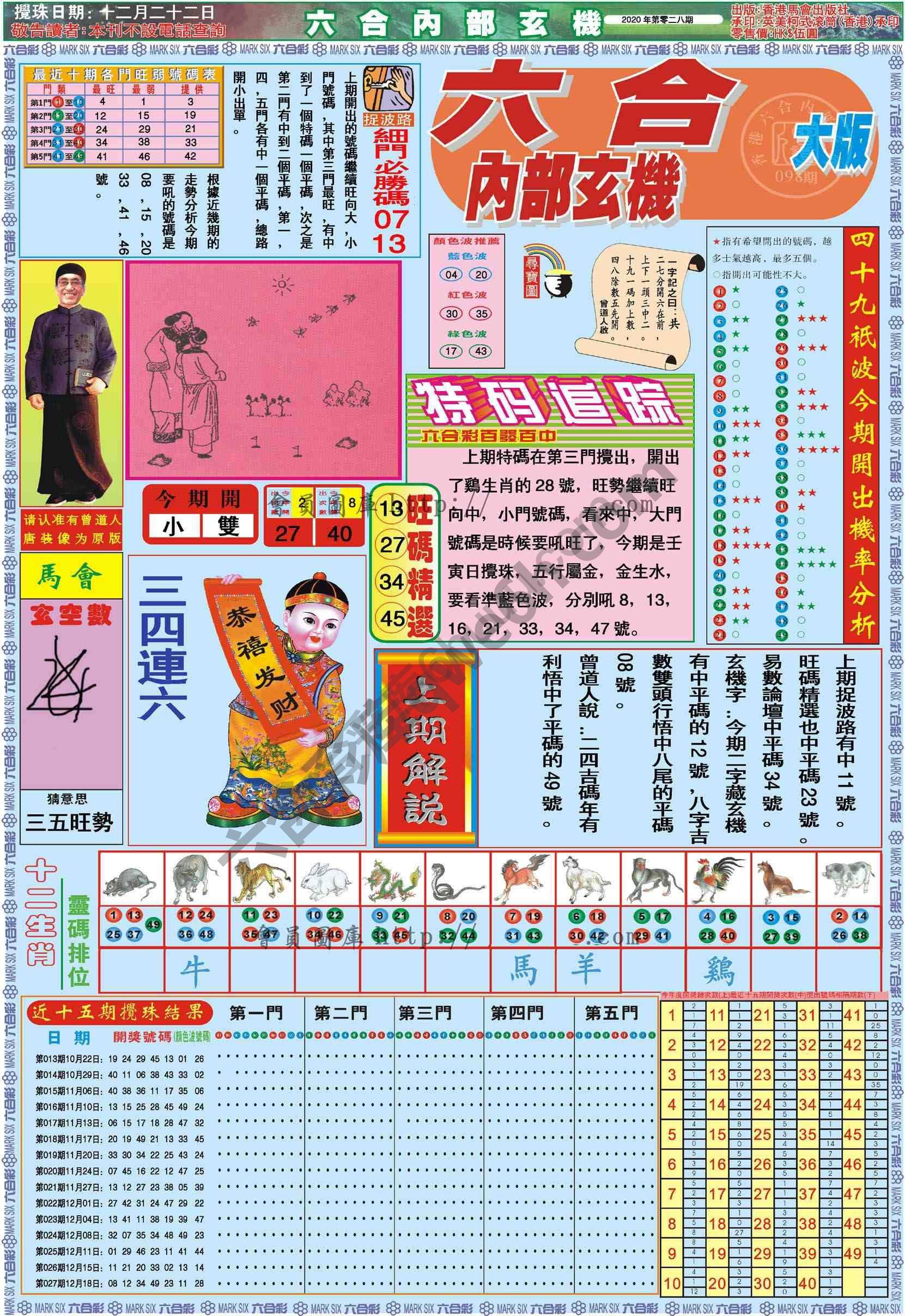 六合内部玄机