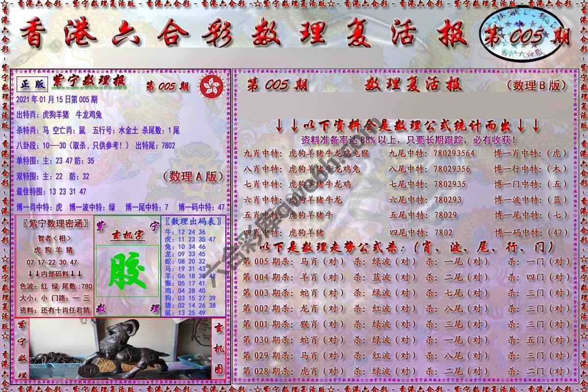 数理复活报