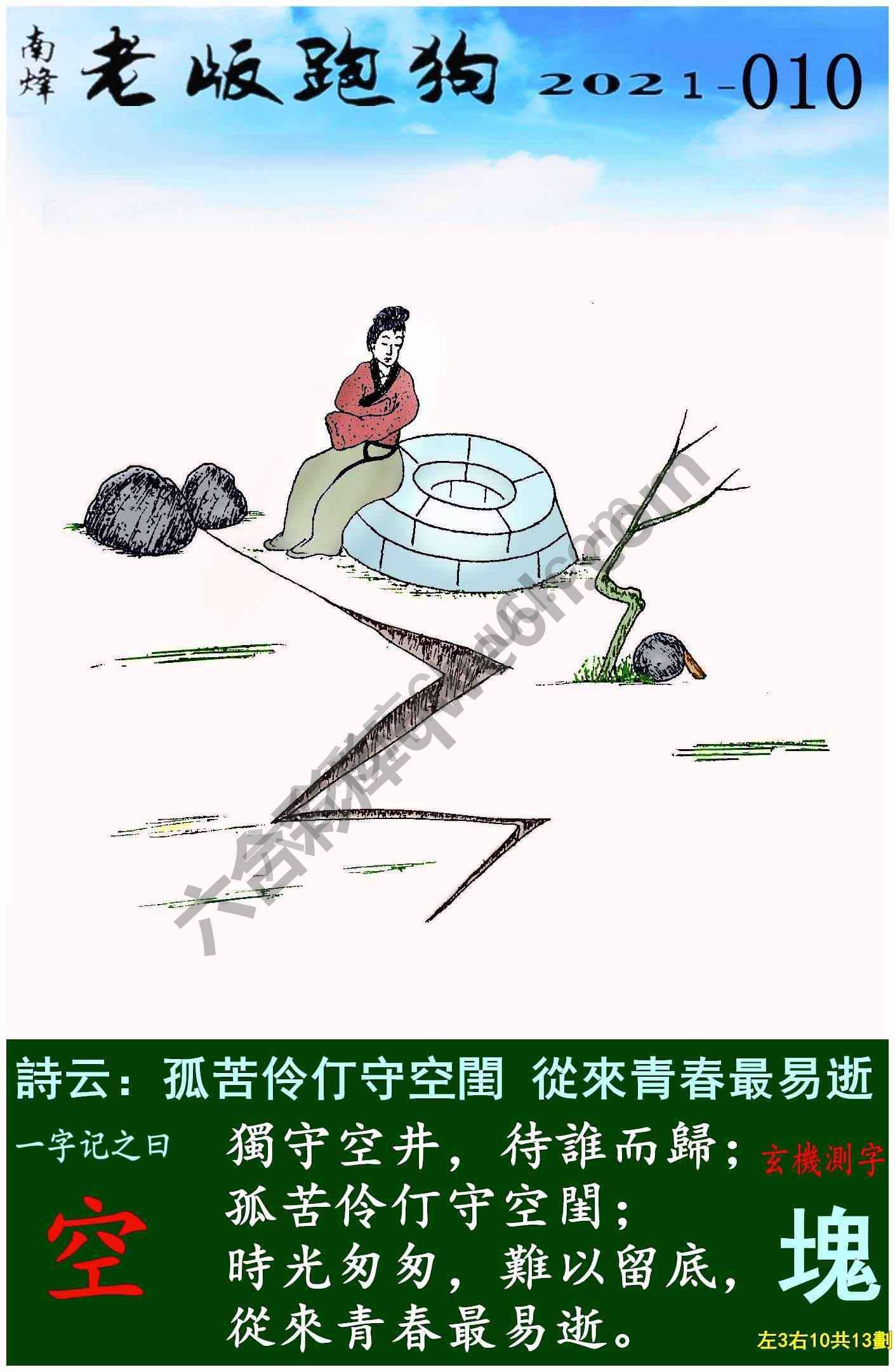 老版跑狗图