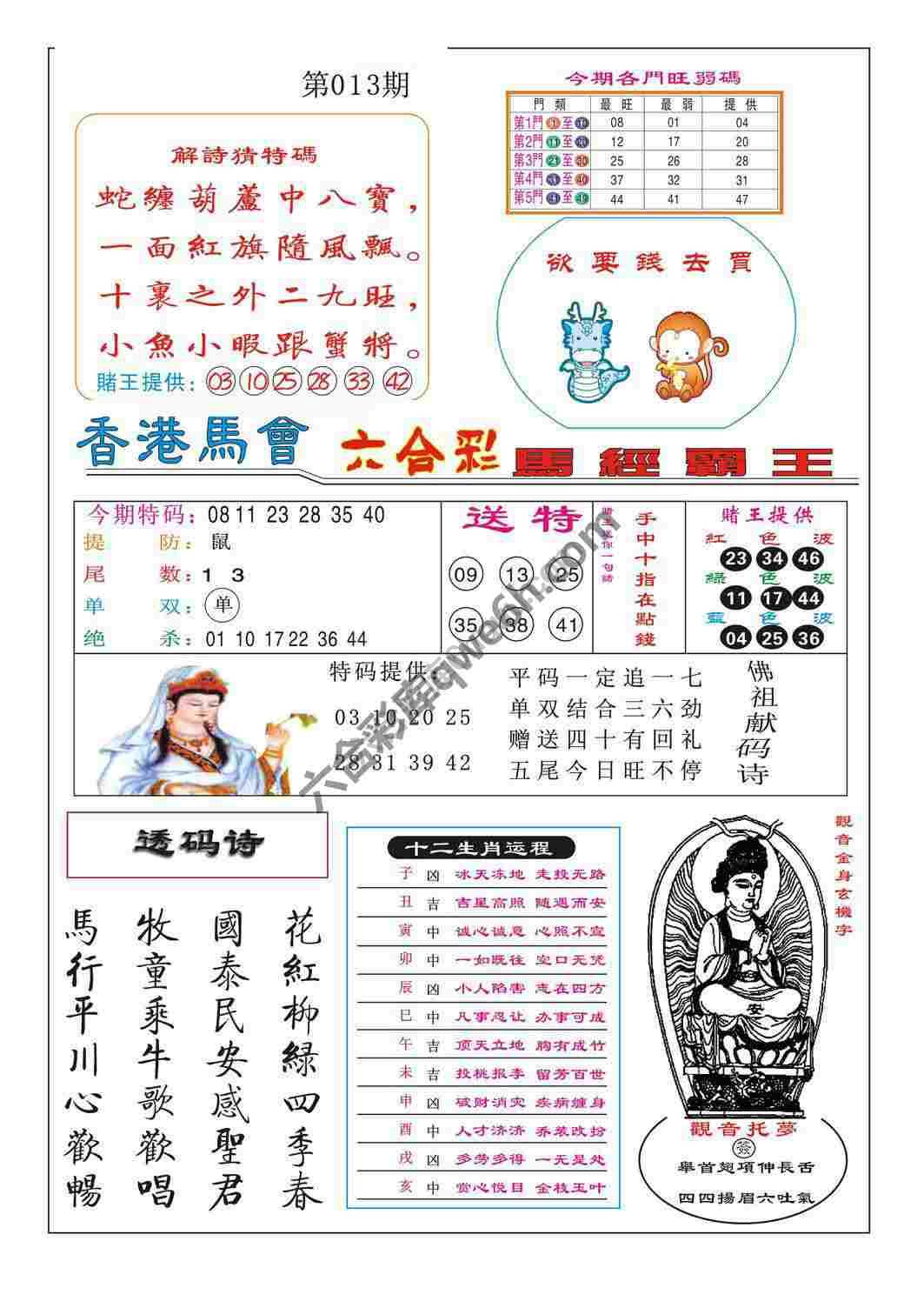 马经霸王