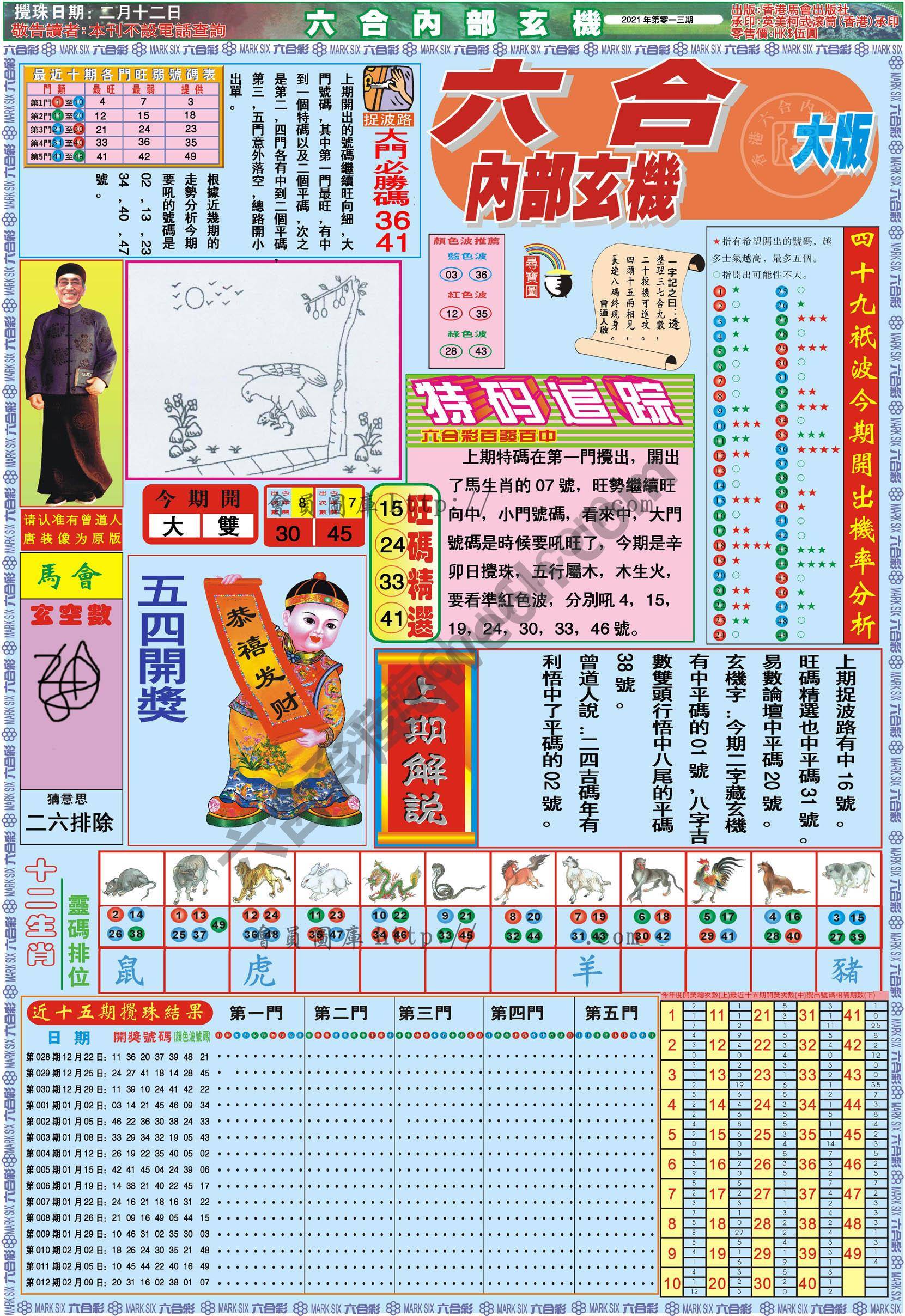 六合内部玄机
