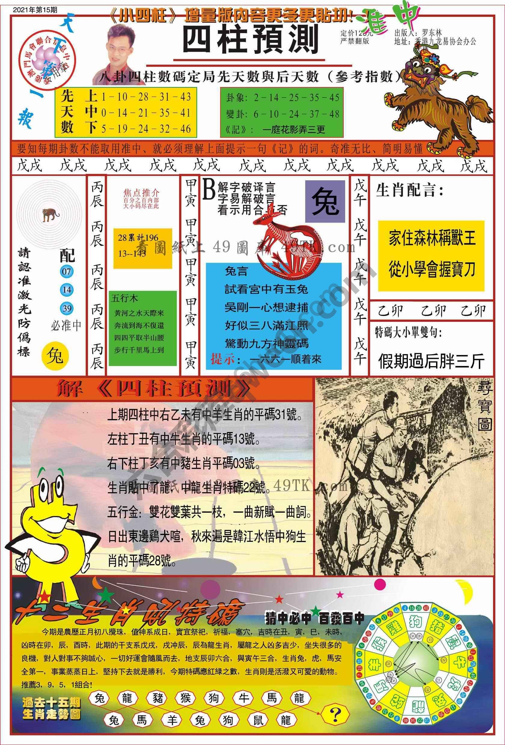 四柱预测