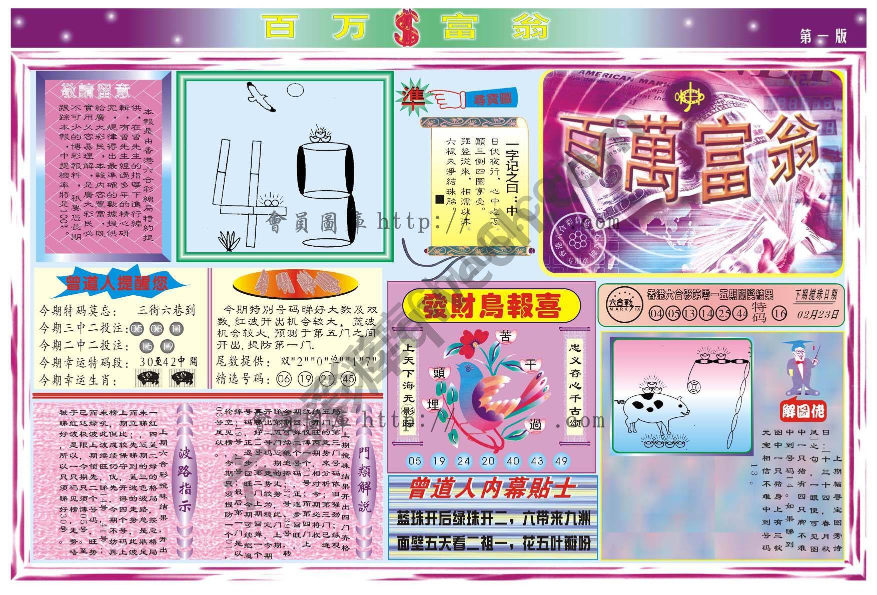 百万富翁