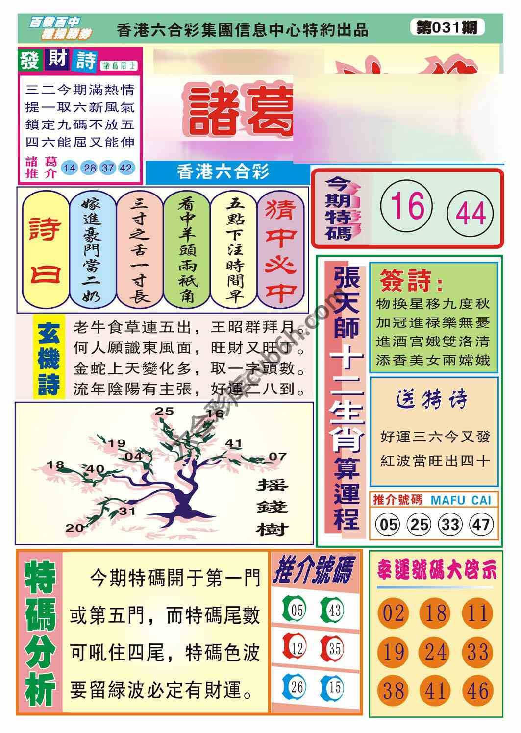 诸葛神算