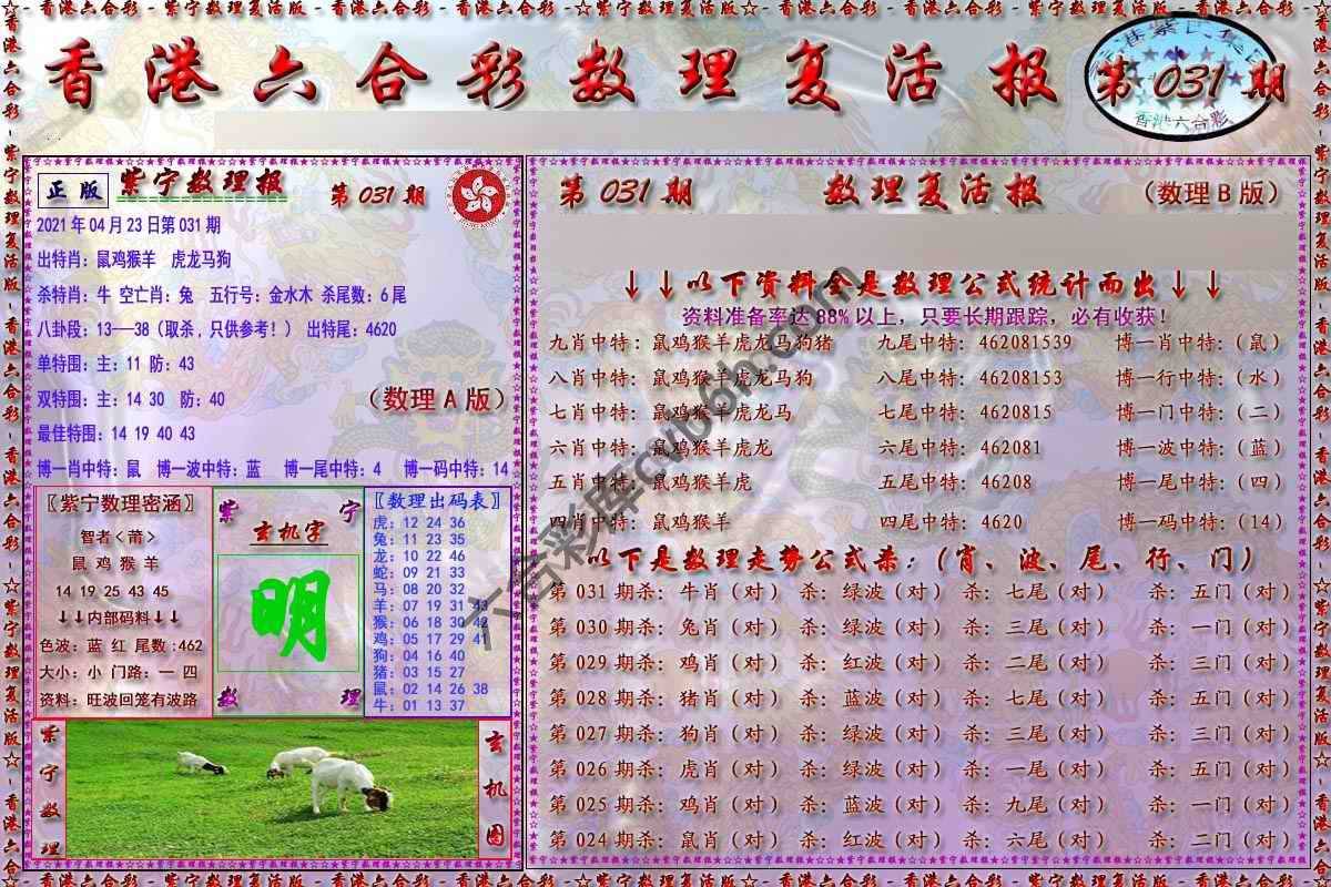 数理复活报