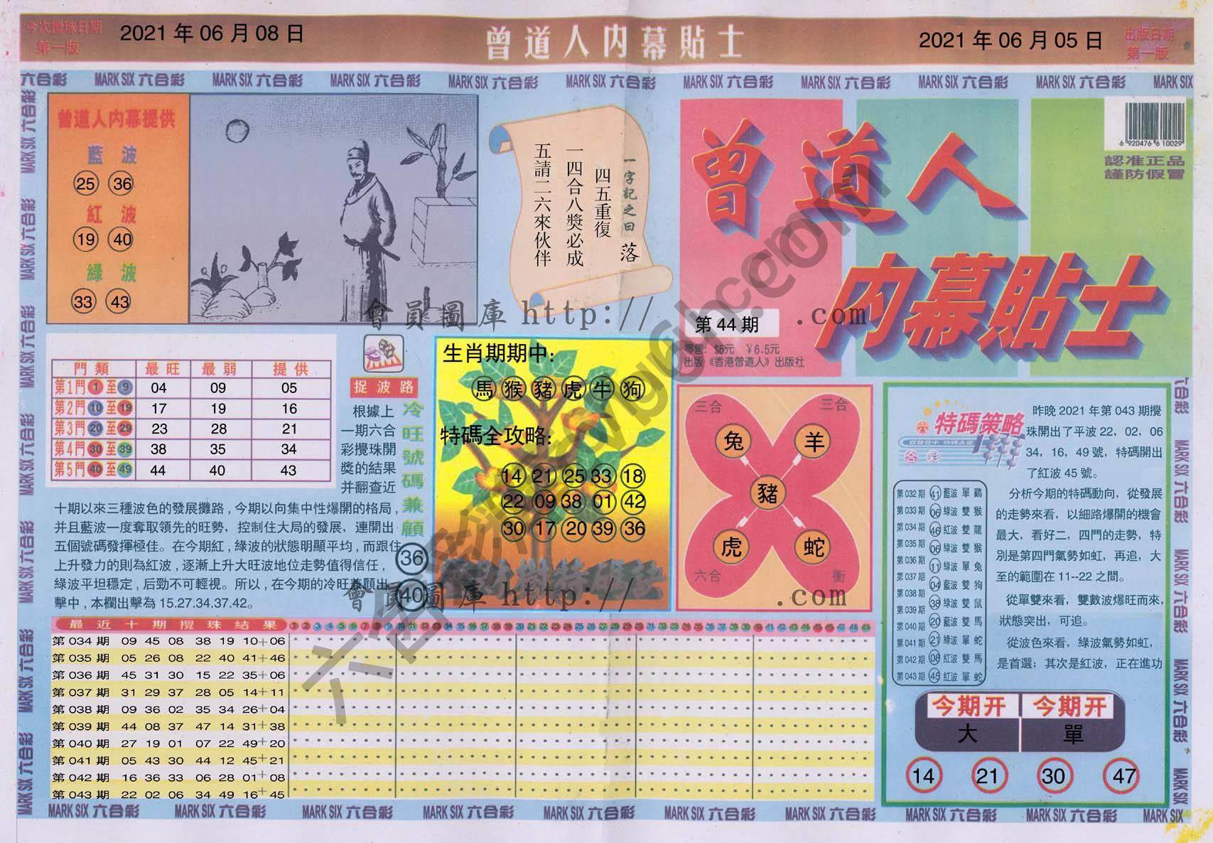 曾道人内幕贴士