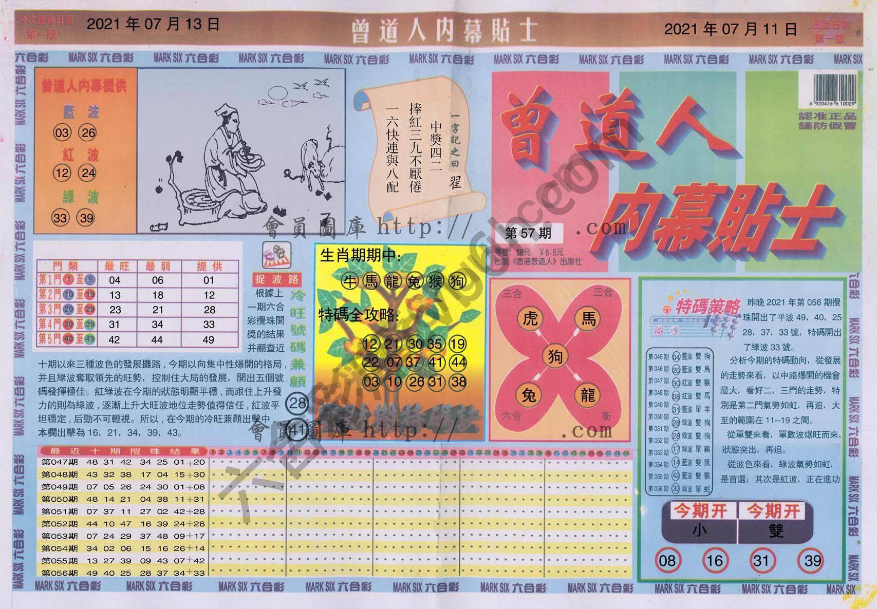 曾道人内幕贴士